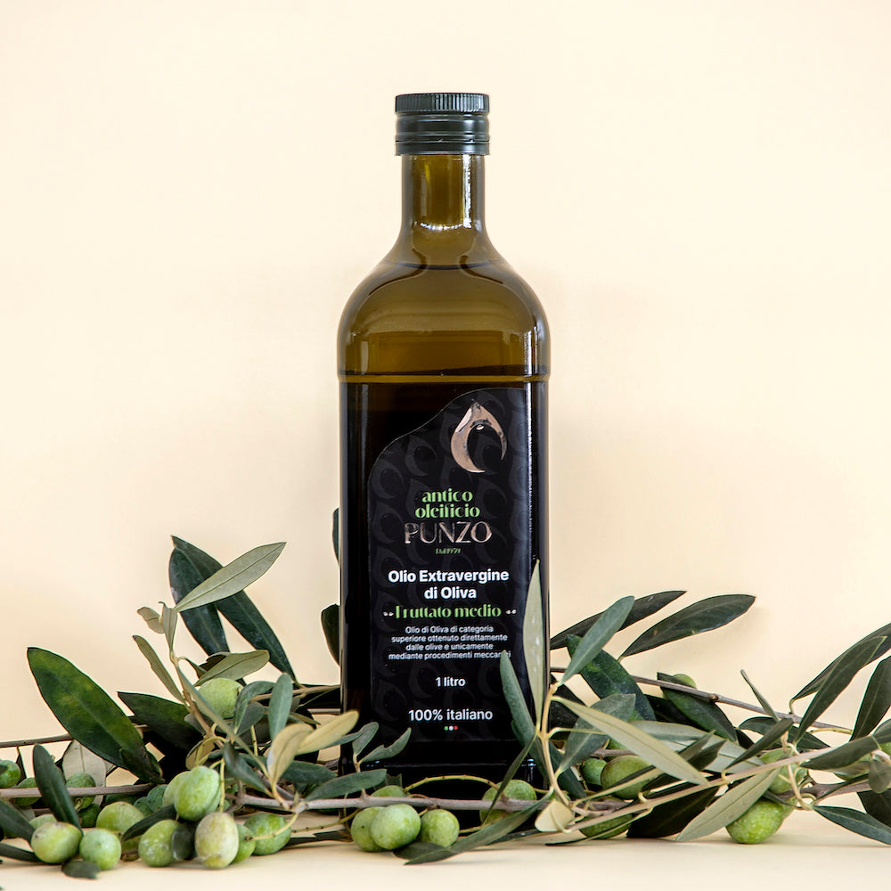 Olio Extra Vergine d’Oliva - Fruttato medio - 1 litro