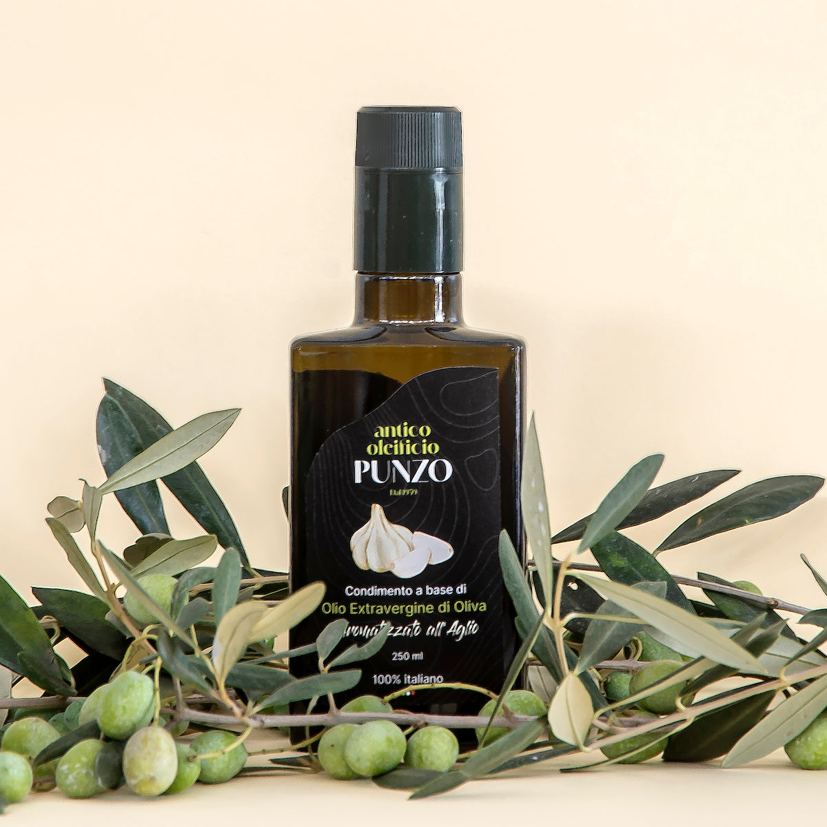 Olio Aromatizzato all'Aglio - 250 ml